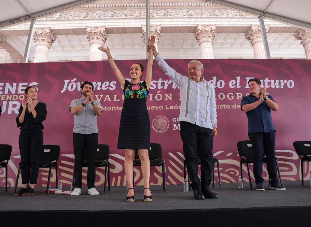 Sheinbaum promete expansión de trenes hacia el norte