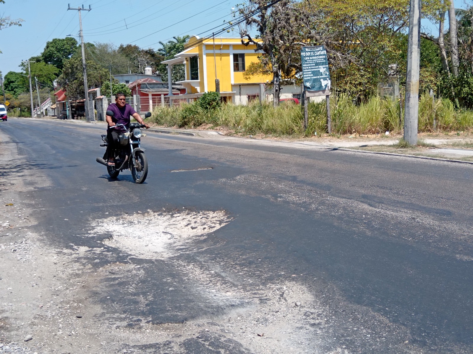 Pobladores de la Península de Atasta amenazan en cerrar la carretera
