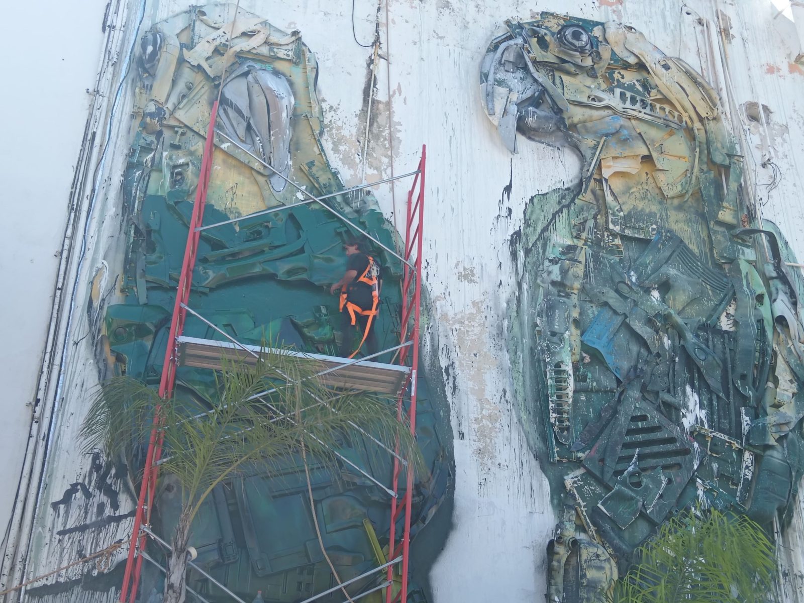 Bordalo II pide más de 400 mil pesos para mover a “Los Loros”