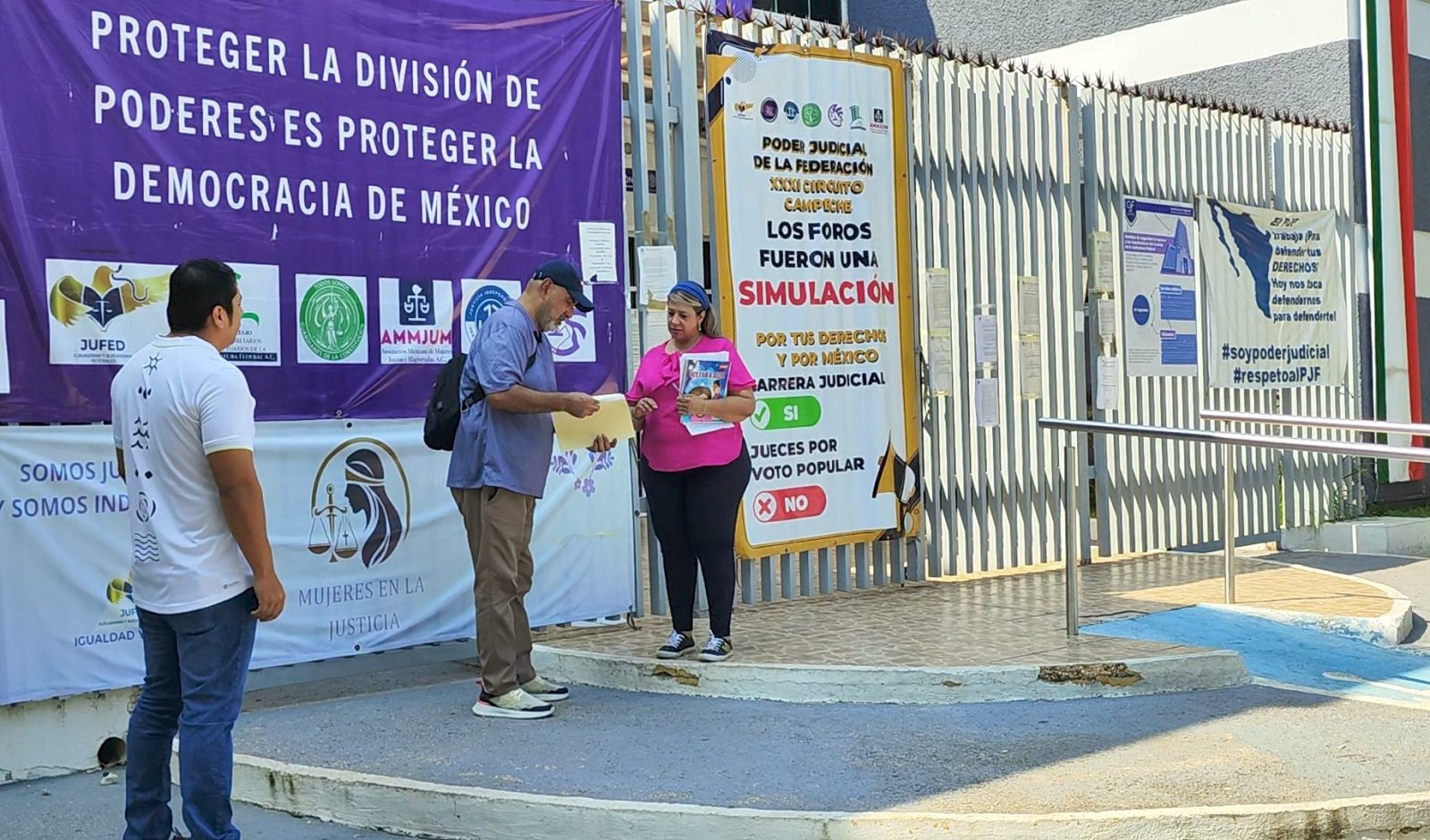 Corrupción y alboroto del PRI y el PAN controversia de la Reforma Judicial