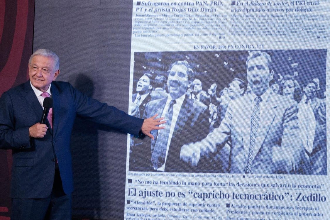 AMLO refuerza narrativa contra el Poder Judicial en vísperas de la votación de la Reforma Judicial