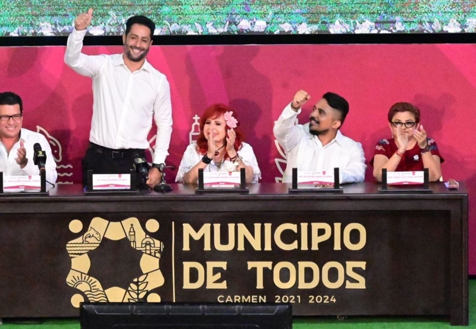 Rinde edil de Ciudad del Carmen su tercer informe municipal