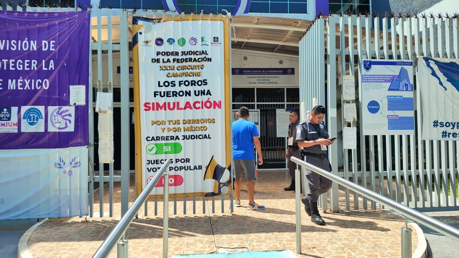 Regresarán trabajadores del Poder Judicial con una sobrecarga laboral