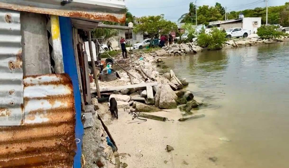 No se permitirá que familias construyan viviendas sobre lagunas