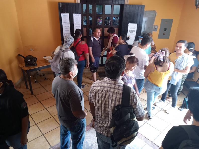 Mal tiempo afecta el sistema del Registro Civil