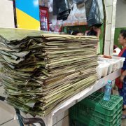 Podría incrementarse el precio de las hojas de plátano