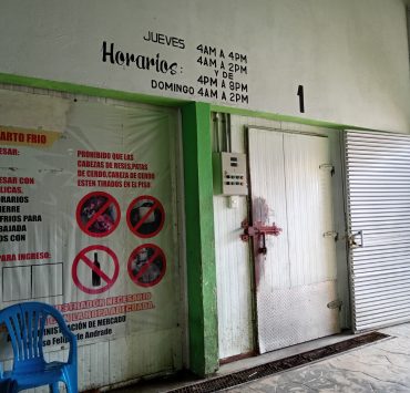 Cuarto frío fuera de servicio en el mercado AFA afectará a carniceros