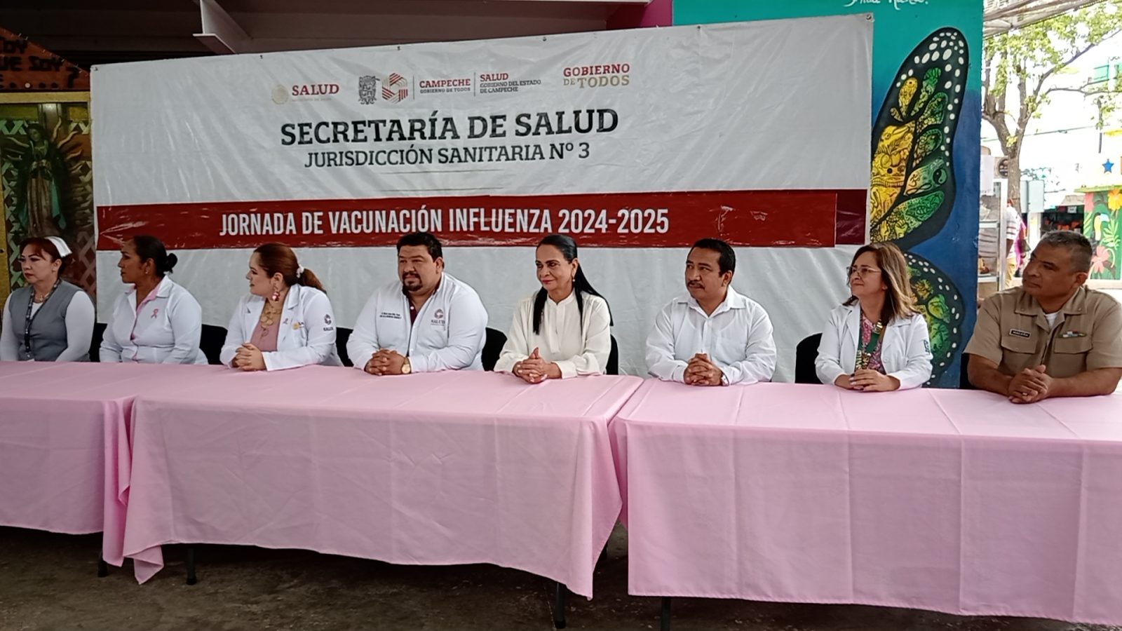 Aplicará más de 42 mil vacunas contra influenza en Carmen y Palizada