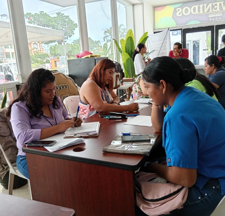 Inscripción de aspirantes para el programa “Salud casa por casa”