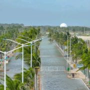 Milton deja inundaciones en colonias de Ciudad del Carmen