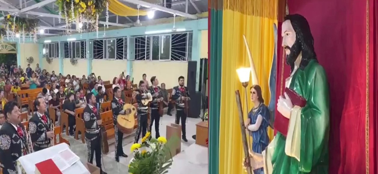 Cientos de fieles festejan a San Judas Tadeo