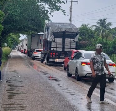 Se busca desvía el tráfico de tráiler que van a Campeche, Yucatán y Quintana Roo