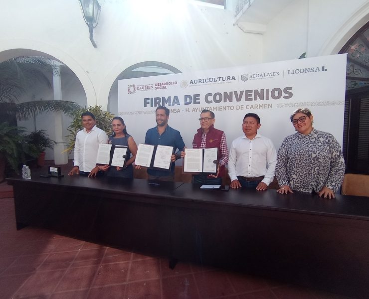 Liconsa firma convenio con el Ayuntamiento de Carmen
