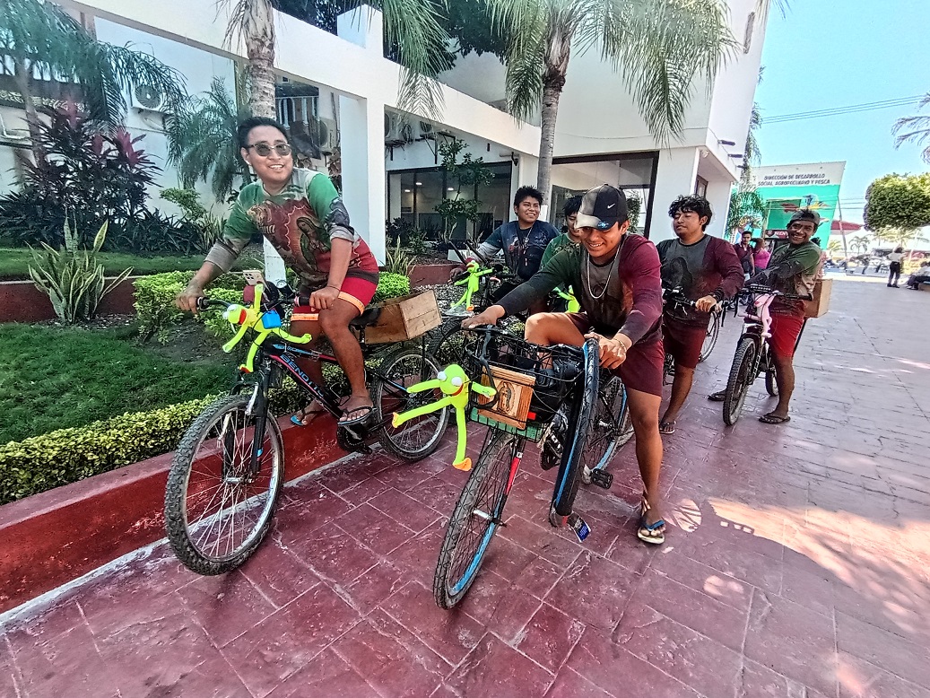 Peregrinos Guadalupanos de Yucatán hacen escala en Ciudad del Carmen