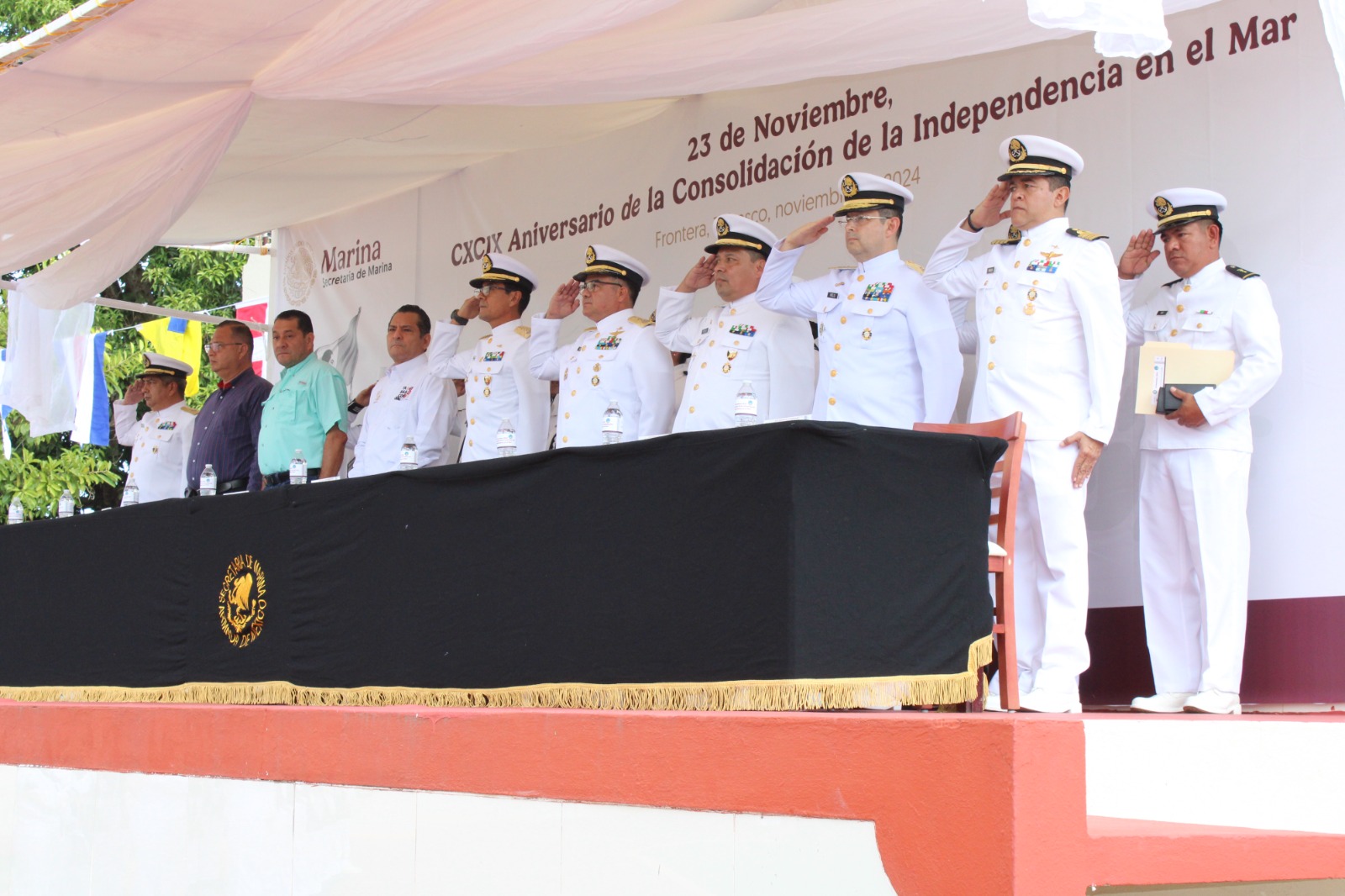 Ceremonia de Conmemoración del “Día de la Armada de México”