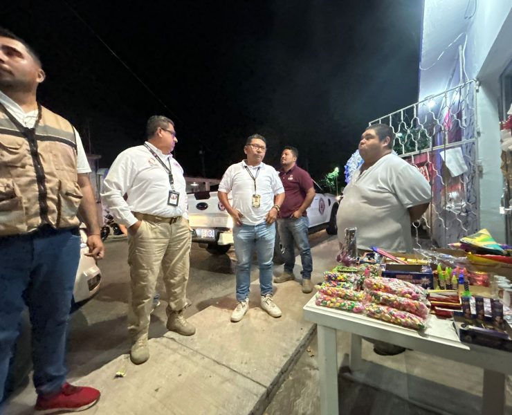 Aseguran pirotecnia en Ciudad del Carmen