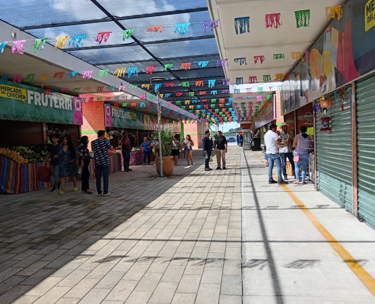 Mercado del Chechén con 65 locales desocupados