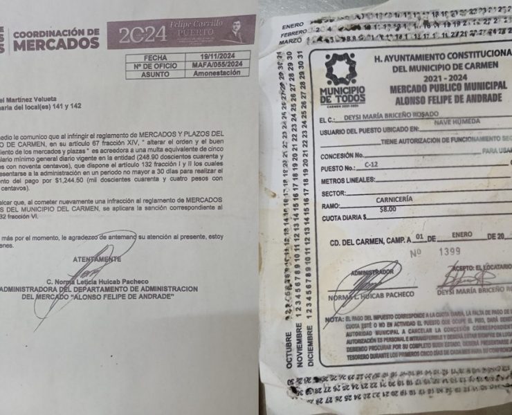 Sancionan a locataria del mercado AFA por defender sus derechos