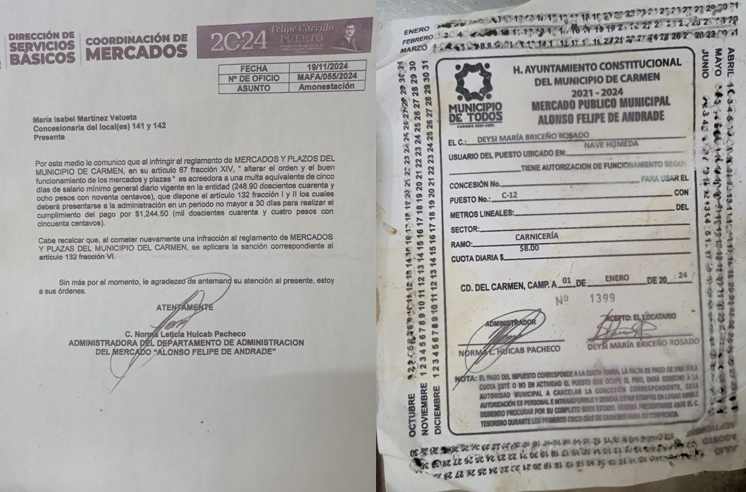 Sancionan a locataria del mercado AFA por defender sus derechos