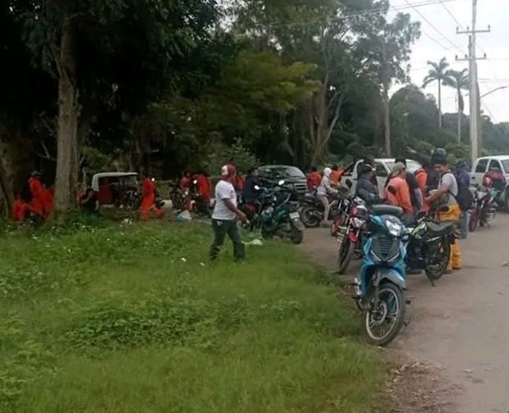 Bloquean acceso al Centro de Proceso y Transporte de Gas Atasta