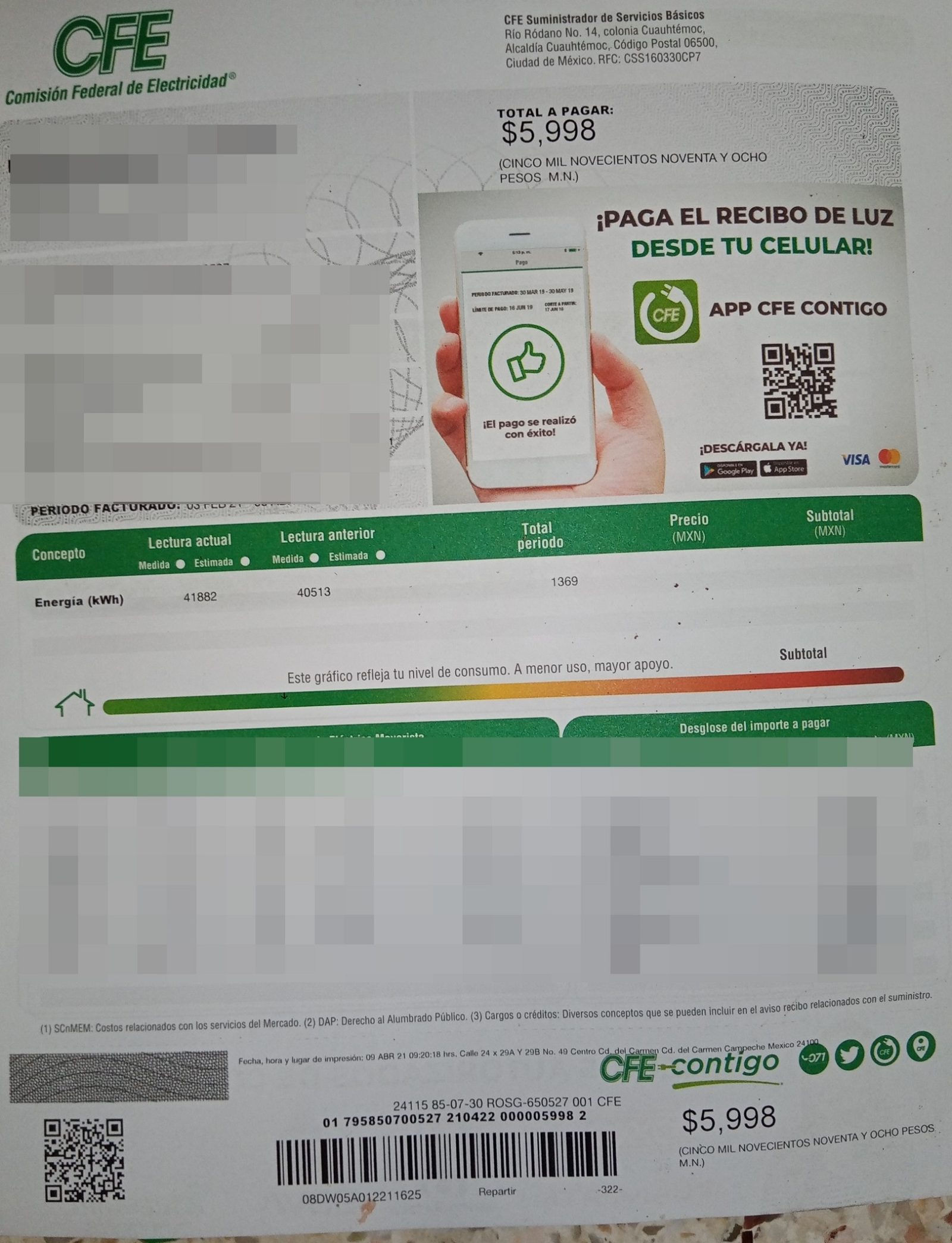 Preparan marcha contra la CFE en Ciudad del Carmen