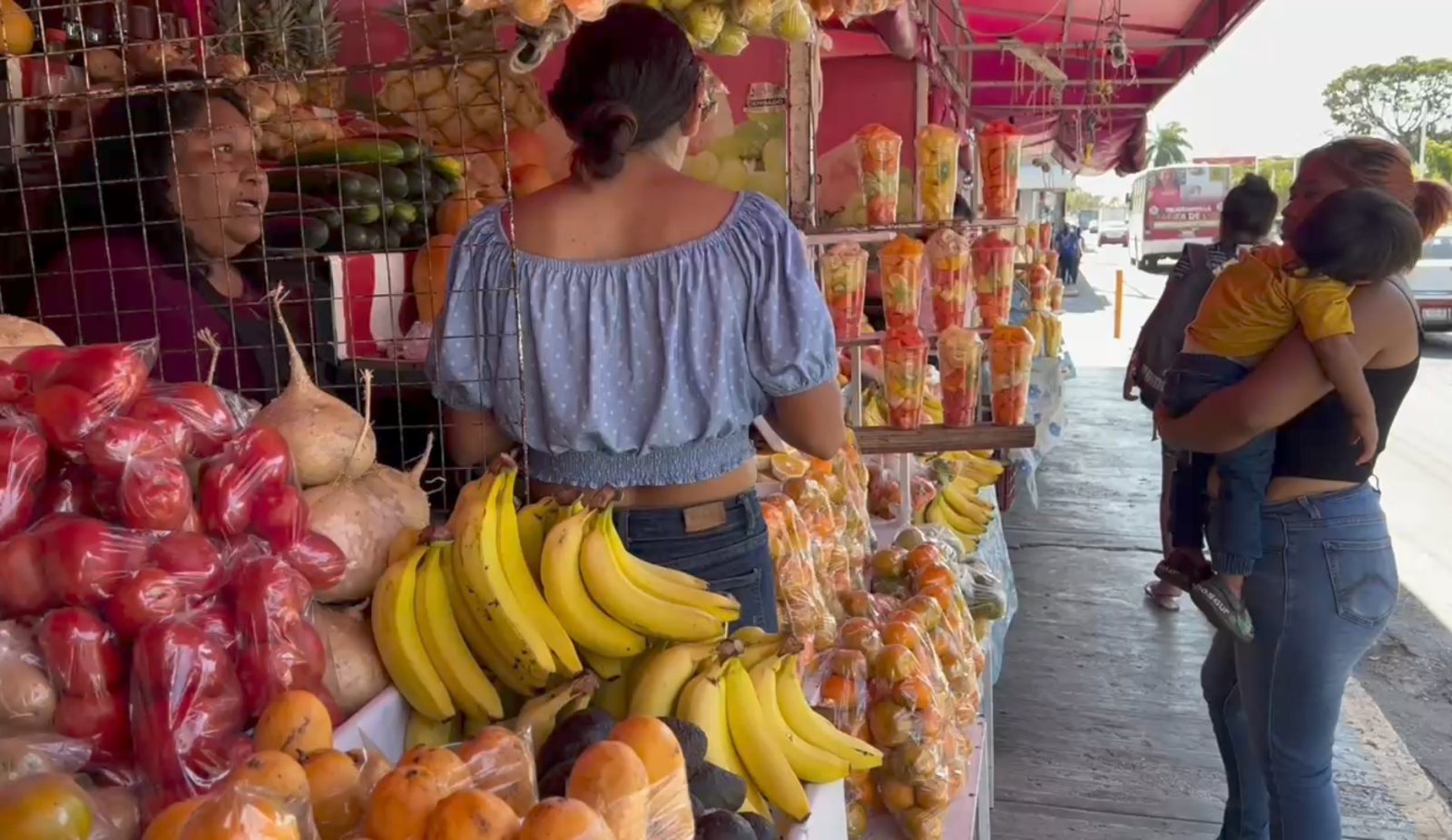 Cae venta de frutas y verduras en un 80 por ciento