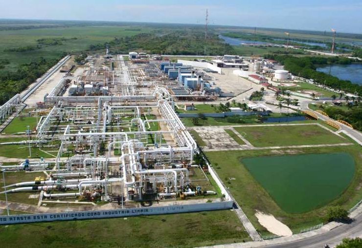 Nueva fuga de gas en el Centro de Proceso y Transporte Gas Atasta