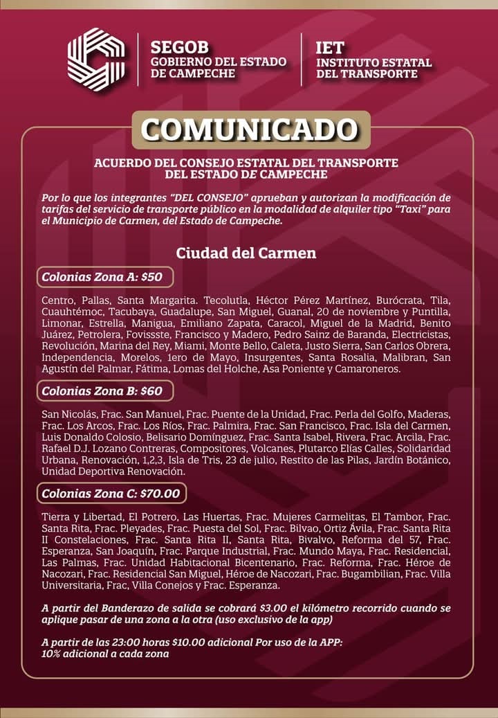 Alza en la tarifa de taxis afectará la economía de las familias