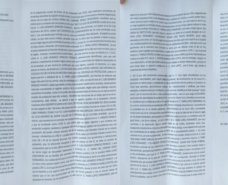 Presunta corrupción de la Juez interina Yeni Anails