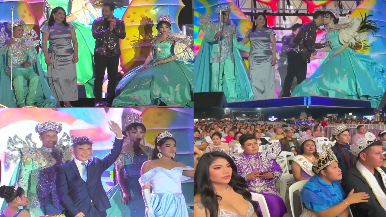 Coronan a los soberanos gay del Carnaval Carmen 2025