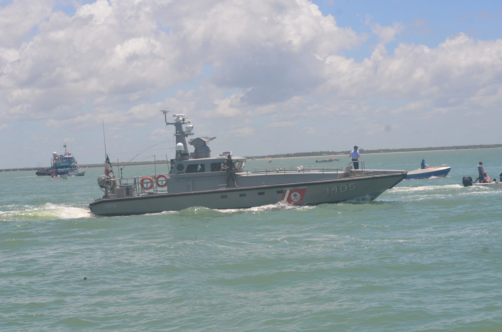 Vigilancia marina emprende cacería contra pescadores ribereños
