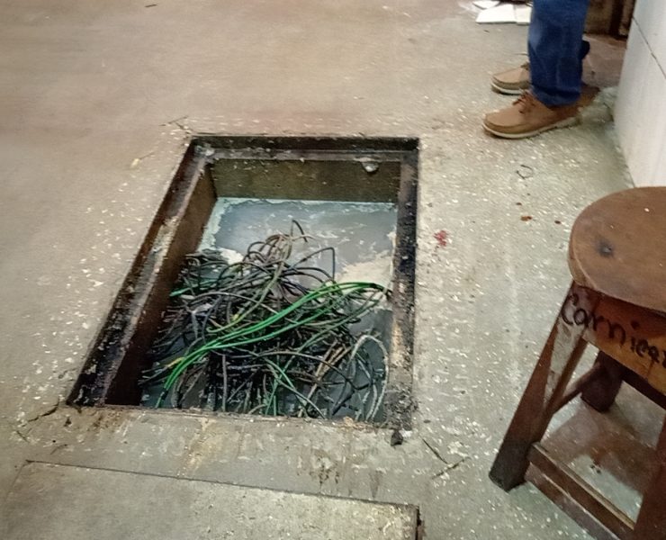 Drenajes del mercado ha sido un problema constante