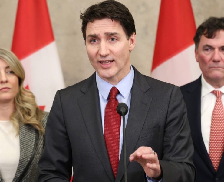 Justin Trudeau insta a los canadienses a boicotear productos de EE.UU.