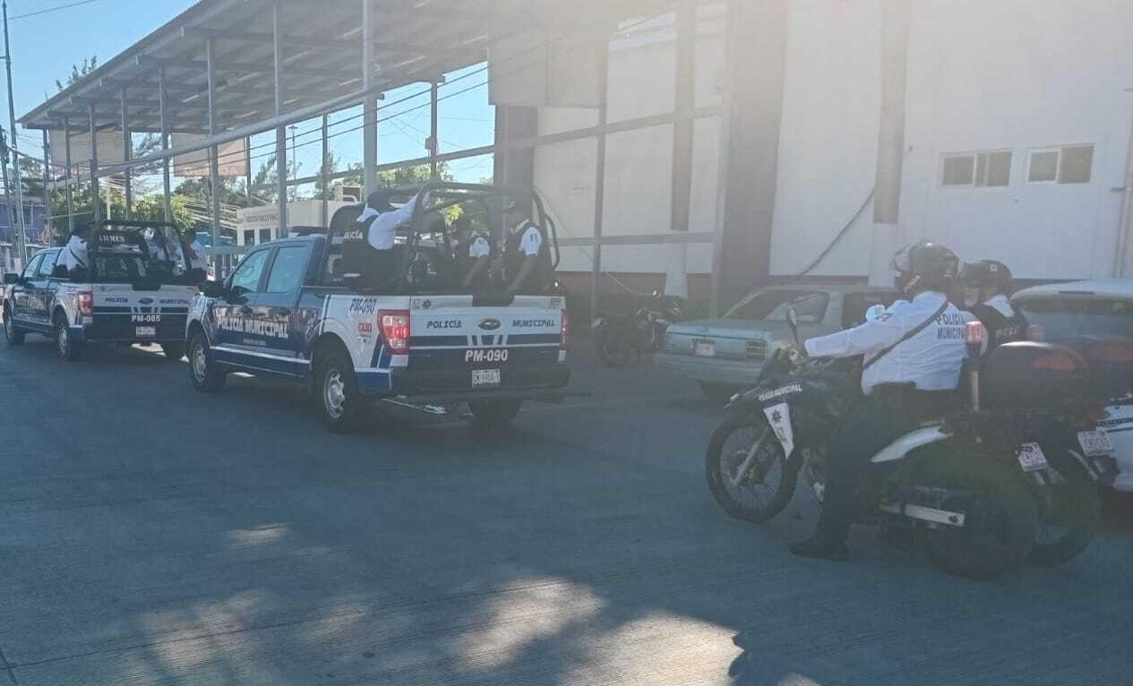 Operativo de vigilancia en área de carnaval de Ciudad del Carmen