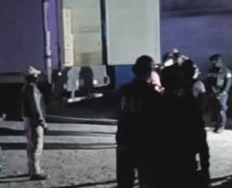 ¡Impactante! Aseguraron droga en tráiler durante retén