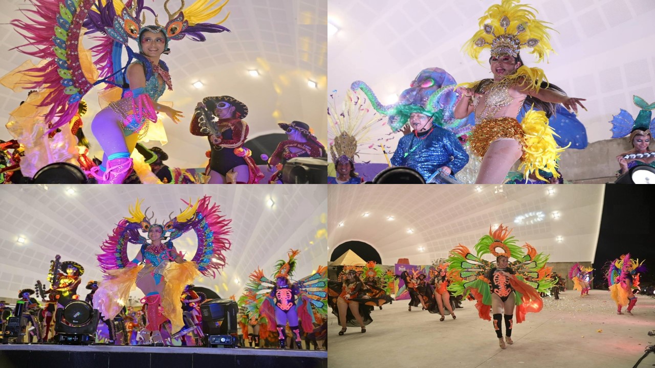 Concurso de comparsas y batucadas del carnaval de Ciudad del Carmen