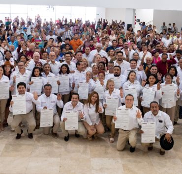 Toma de protesta del comité de la Delegación Municipal de MORENA Carmen