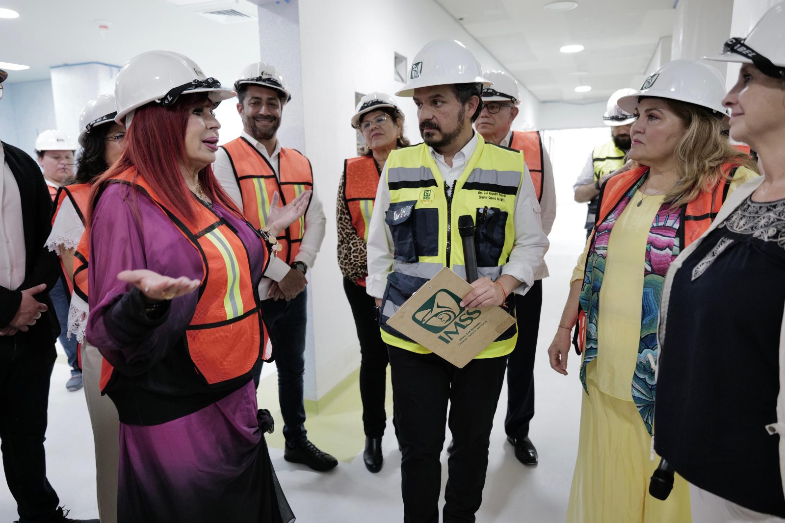Director del IMSS recorre obra del Hospital Gineco-Pediátrico de Ciudad del Carmen