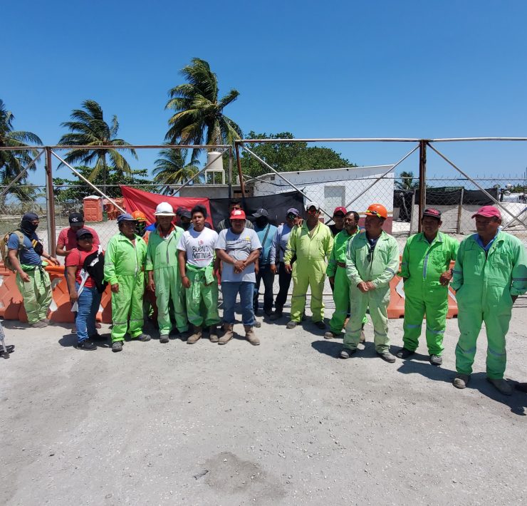 Estalla huelga de trabajadores del Puente el Zacatal
