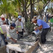 Construyen desagüe en la Playita Inclusiva del Guanal