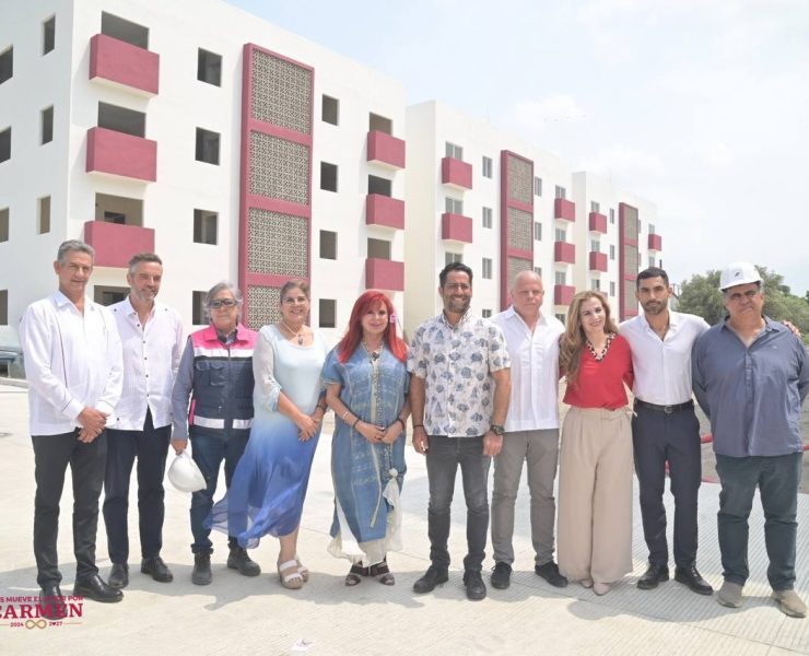 Pablo Gutiérrez Lazarus presentó Unidad Habitacional del Bienestar a la Gobernadora Layda Sansores