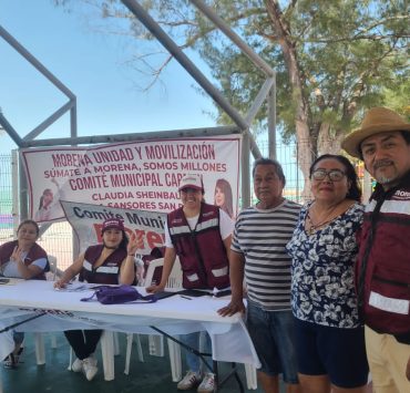 Ciudadanos responden a la afiliación y reafiliación en MORENA