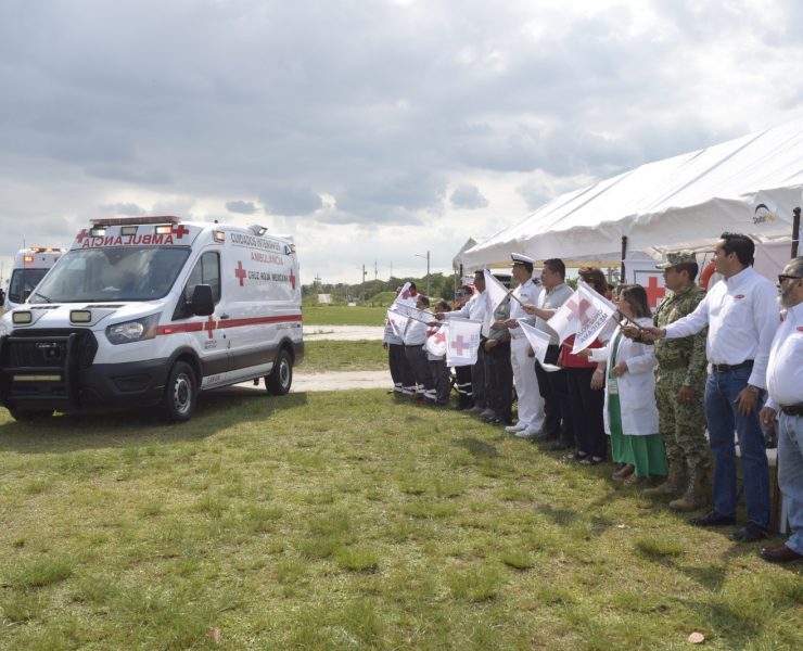 Banderazo de Operativo Semana Santa 2025 de la Cruz Roja