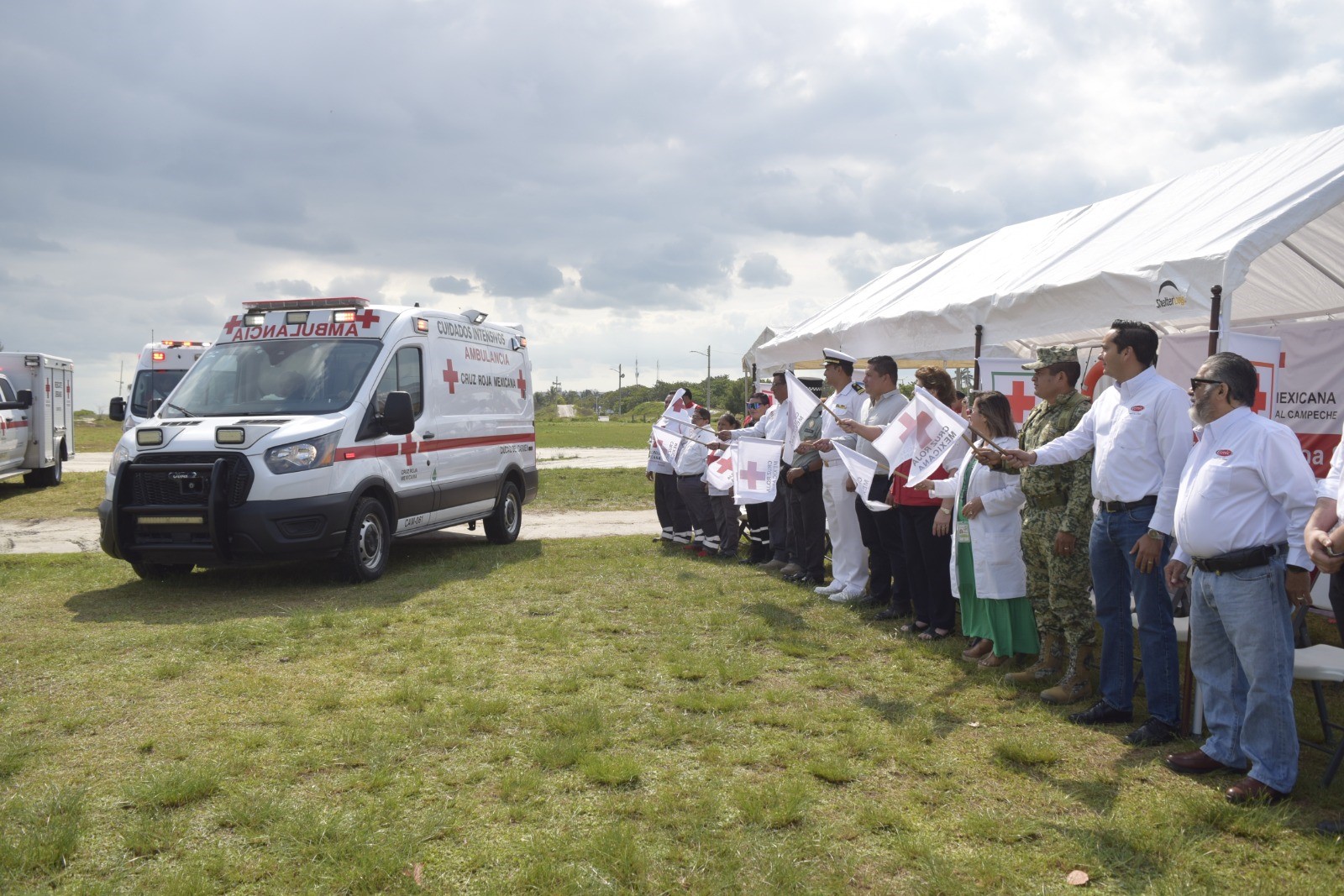 Banderazo de Operativo Semana Santa 2025 de la Cruz Roja