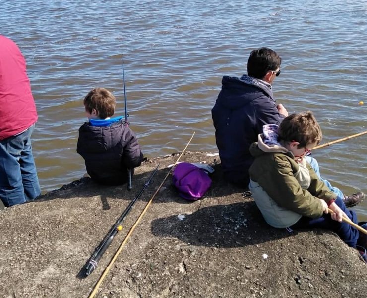 Torneo de pesca infantil y juvenil en el marco del Día del Niño