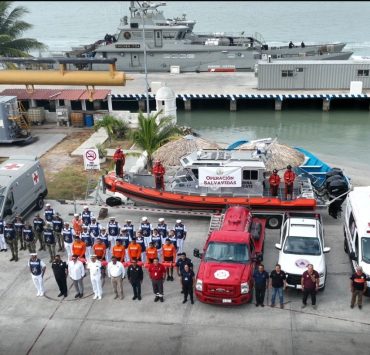 Da Inicio Plan Marina “Operación Salvavidas Semana Santa 2025”