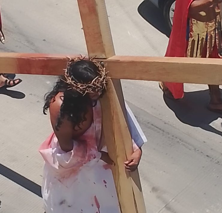 Viacrucis de la parroquia de Nuestra Señora de Asunción de Ciudad del Carmen