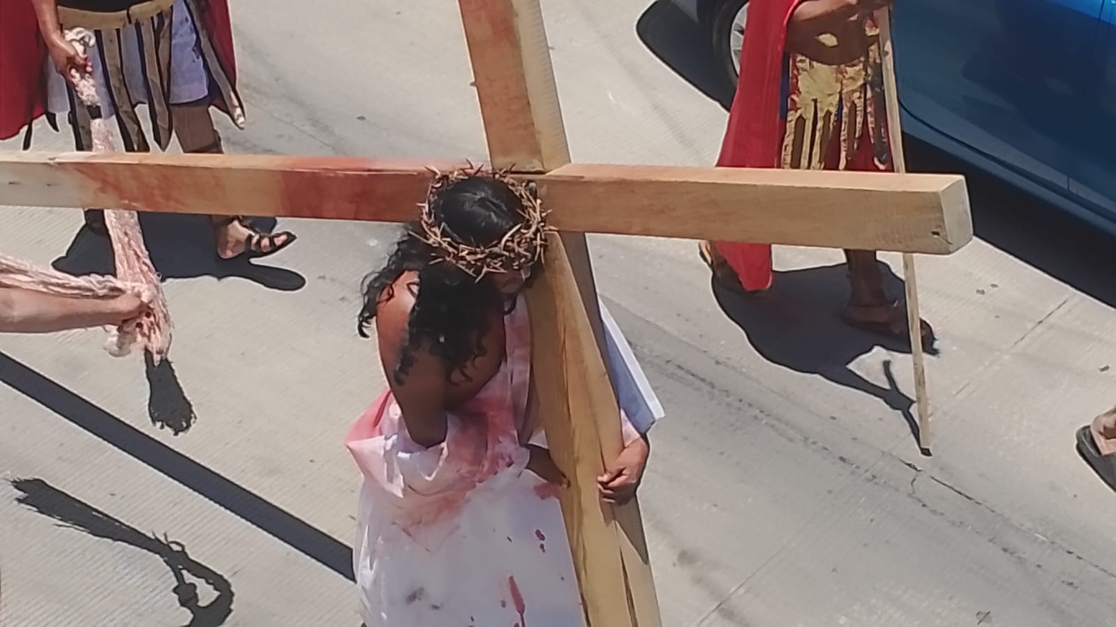 Viacrucis de la parroquia de Nuestra Señora de Asunción de Ciudad del Carmen