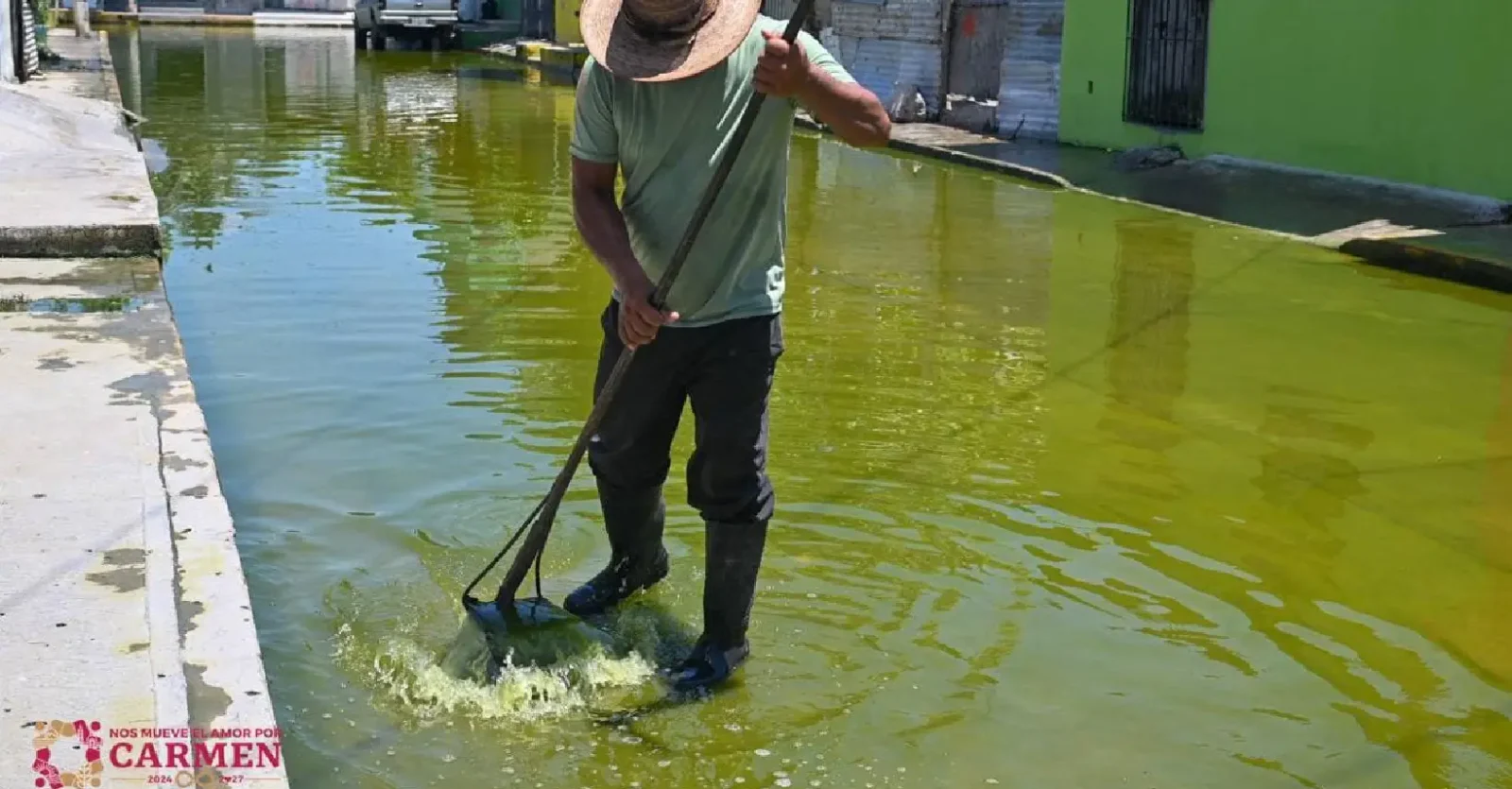 Atendieron alcantarillas tapadas en la Colonia Ortiz Ávila para evitar inundaciones