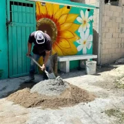 Avances de los nuevos baños en el Panteón Colonia